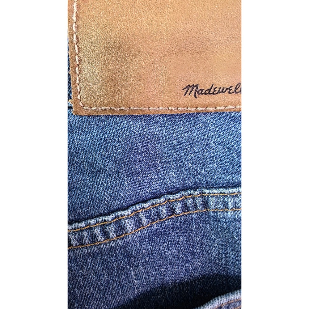 Madewell The Perfect Vintage Jean Button Fly Distressed Blue Denim Size 28 - Picture 8 of 9